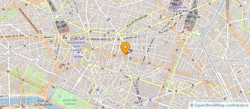 localisation de l'entreprise SYND.COPR. DU 49 RUE DE L AQUEDUC 75010  PARIS