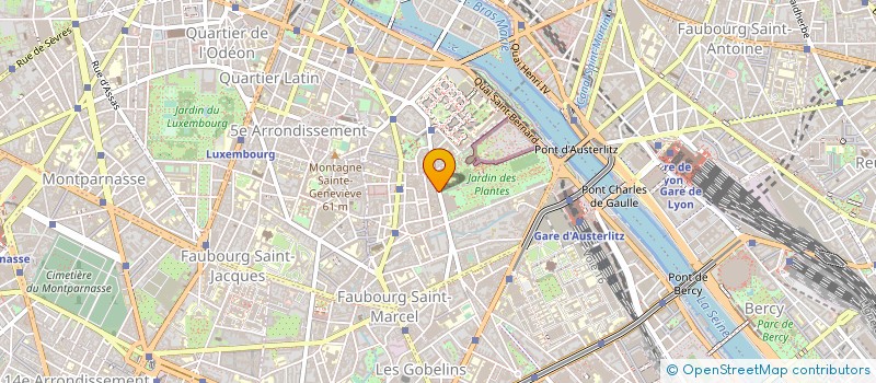 localisation de l'entreprise SYND.COPR. DU 49 RUE GEOFFROY ST HILAIRE  PARIS