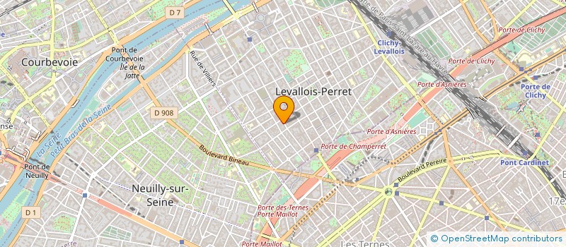 localisation de l'entreprise SYND COPR DU 49 RUE MARIUS AUFAN à LEVALLOIS-PERRET