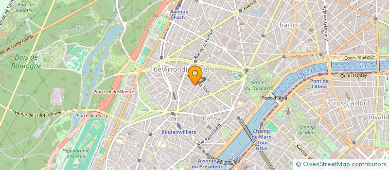 localisation de l'entreprise SYND.COPR. DU 5-7 RUE DESBORDES VALMORE  PARIS