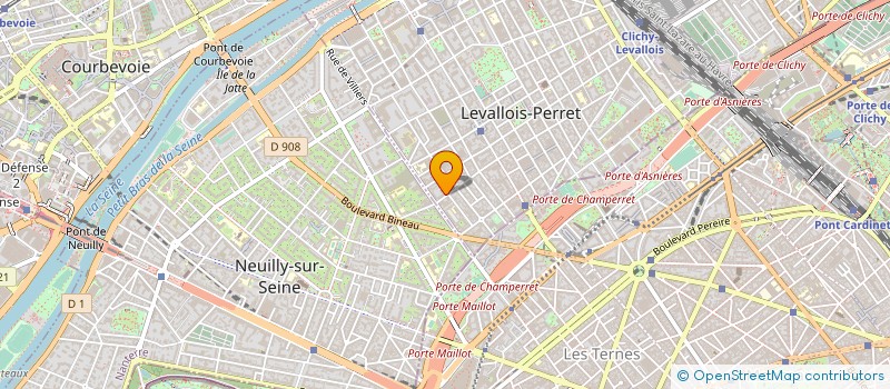 localisation de l'entreprise SYND COPR DU 5 7 RUE LOUIS ROUQUIER à LEVALLOIS-PERRET