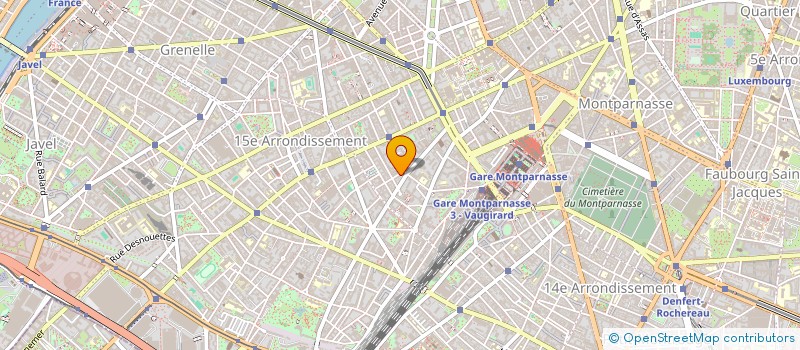 localisation de l'entreprise SYND COPR DU 5 7 RUE PLUMET CLOS BARGUES  PARIS