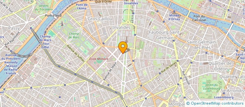 localisation de l'entreprise SYND COPR DU 5 AVENUE DE SEGUR  75007 PA  PARIS