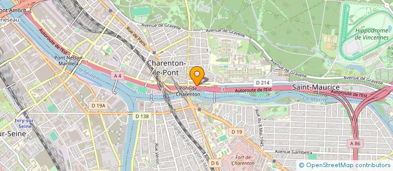 localisation de l'entreprise SYND.COPR. DU 5 QUAI DE LA REPUBLIQ à SAINT-MAURICE
