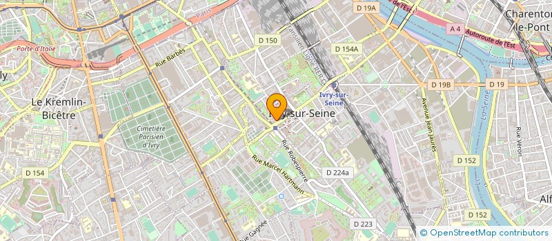 localisation de l'entreprise SYND COPR DU 5 R BLANQUI IVRY à IVRY-SUR-SEINE