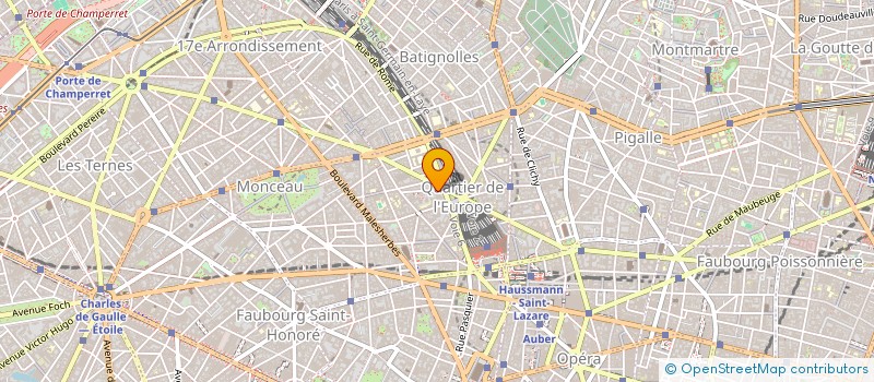 localisation de l'entreprise SYND.COPR. DU 5 RUE D EDIMBOURG 75008 PA  PARIS