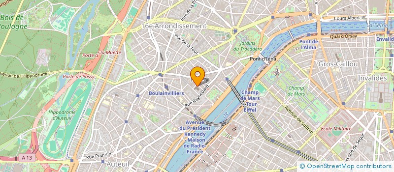 localisation de l'entreprise SYND COPR DU 5 RUE DE L ABBE    GILLET 7  PARIS