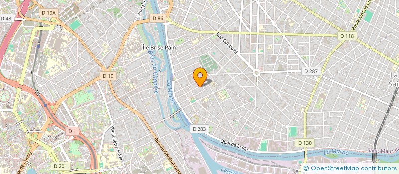 localisation de l'entreprise SYND.COPR. DU 5 RUE MARCEAU à SAINT-MAUR-DES-FOSSES