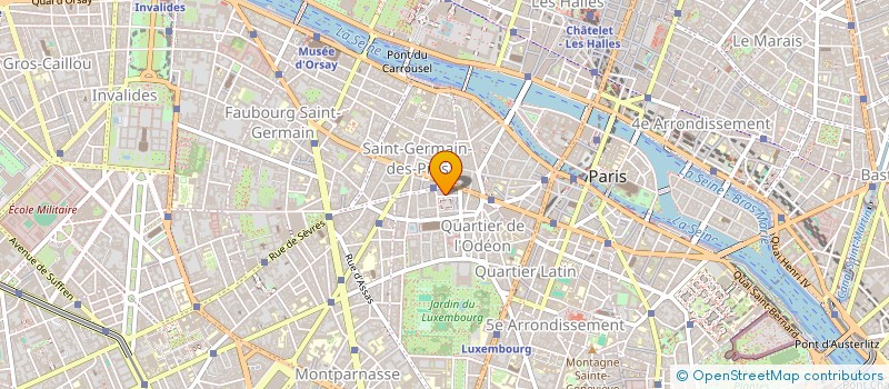 localisation de l'entreprise SYND.COPR. DU 5 RUE RAFFET 75016 PARIS R  PARIS