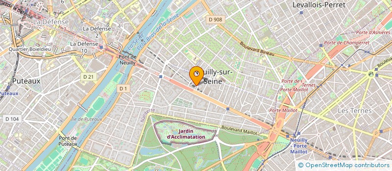 localisation de l'entreprise SYND COPR DU 5 RUE RIGAUD 92 NEUILLY SUR à NEUILLY-SUR-SEINE