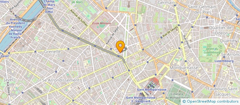 localisation de l'entreprise SYND COPR DU 5 RUE ROSA BONHEUR 75015 PA  PARIS