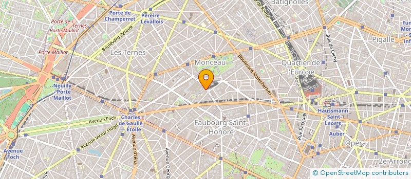 localisation de l'entreprise SYND.COPR. DU 50 AV DES TERNES  75017 PA  PARIS