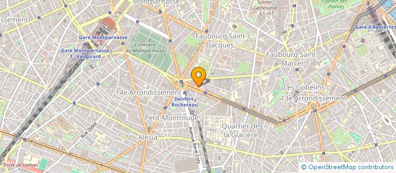 localisation de l'entreprise SYND COPR DU 50 BD SAINT JACQUES 75014 P  PARIS