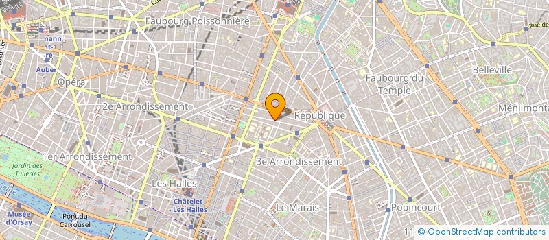 localisation de l'entreprise SYND COPR DU 50 RUE N D DE NAZARETH 7500  PARIS