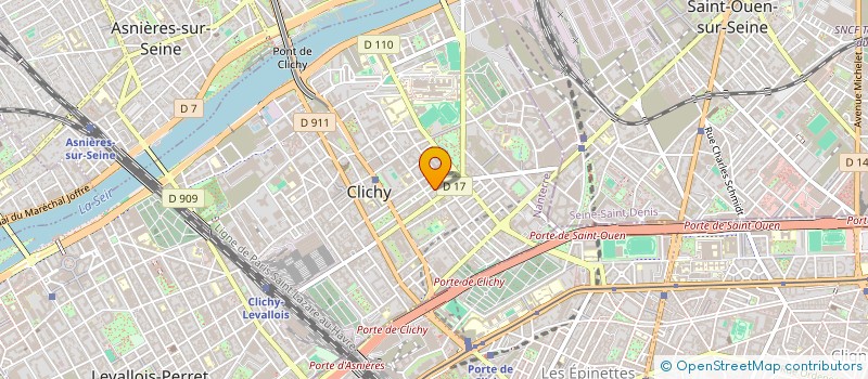 localisation de l'entreprise SYND COPR DU 51 RUE DU MARECHAL LECLERC à CLICHY