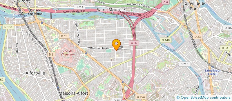 localisation de l'entreprise SYND COPR DU 52 AV GEORGES CLEMENCEAU à MAISONS-ALFORT