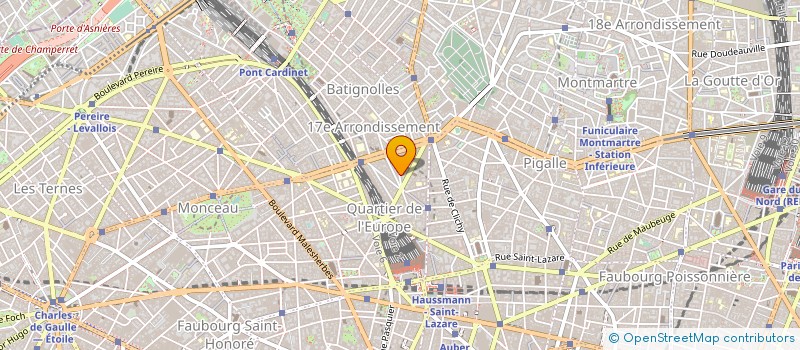 localisation de l'entreprise SYND.COPR. DU 52 RUE PERRONET 92 NEUILLY  PARIS