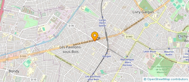 localisation de l'entreprise SYND.COPR. DU 53 AV VICTOR CRESSON à ISSY-LES-MOULINEAUX