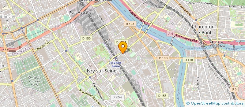 localisation de l'entreprise SYND COPR DU 53 RUE MOLIERE 94 IVRY SUR à IVRY-SUR-SEINE