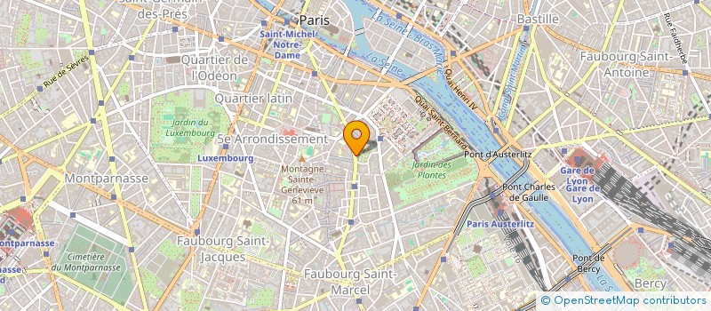 localisation de l'entreprise SYND.COPR. DU 53 RUE MONGE 75005 PARIS R  PARIS