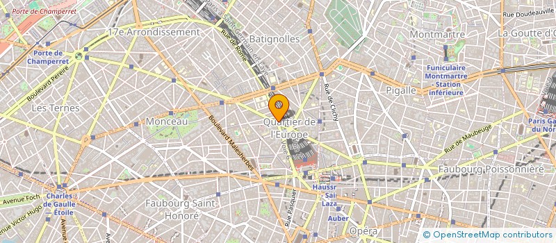 localisation de l'entreprise SYND.COPR. DU 54 RUE DE ROME    75008 PA  PARIS