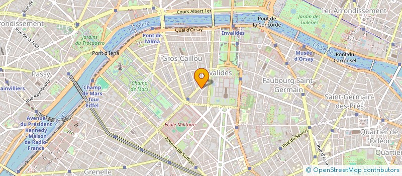 localisation de l'entreprise SYND.COPR. DU 54 RUE DU COLISEE P 8 REP  PARIS