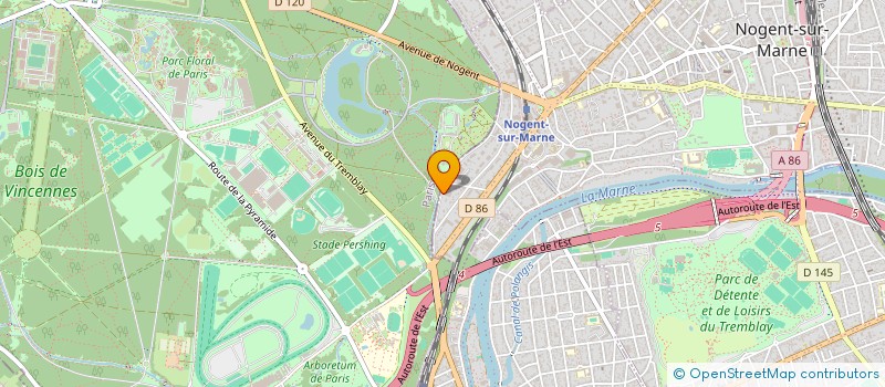 localisation de l'entreprise SYND COPR DU 55 AV BELLE GABRIELLE à NOGENT-SUR-MARNE