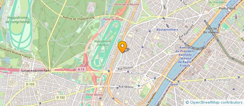 localisation de l'entreprise SYND COPR DU 55 BD DE MONTMORENCY 75016  PARIS