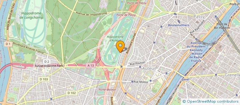 localisation de l'entreprise SYND COPR DU 56 AV FOCH 75116 PARIS RE à PARIS
