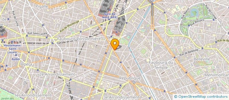 localisation de l'entreprise SYND COPR DU 56 BD DE MAGENTA 75010 PARI  PARIS