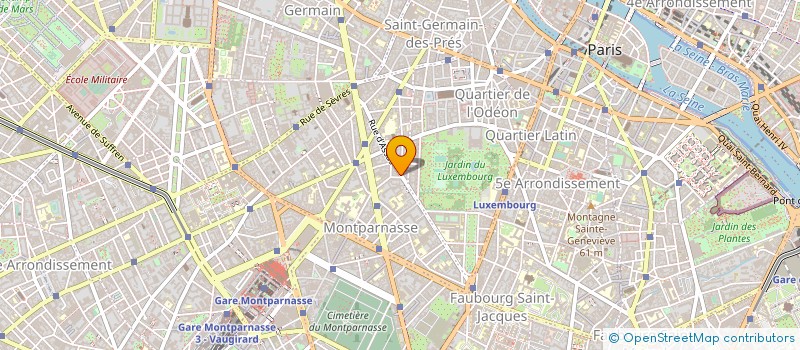 localisation de l'entreprise SYND.COPR. DU 56 RUE D ASSAS    75006 PA  PARIS