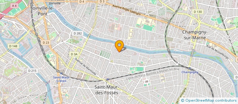 localisation de l'entreprise SYND COPR DU 57 AV GABRIEL PERI à SAINT-MAUR-DES-FOSSES