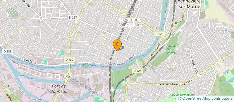 localisation de l'entreprise SYND COPR DU 57 BD BELLECHASSE  94 SAINT à SAINT-MAUR-DES-FOSSES