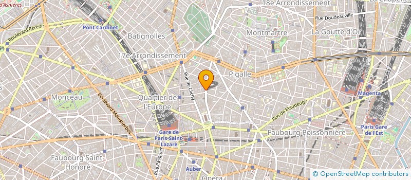 localisation de l'entreprise SYND COPR DU 57 RUE BERTHE 75018 PARIS  PARIS