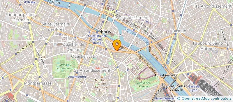 localisation de l'entreprise SYND.COPR. DU 57 RUE MONGE 75005 PARIS R  PARIS