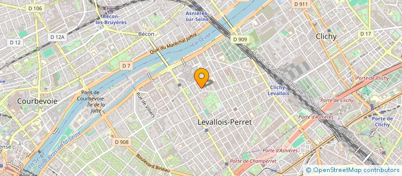 localisation de l'entreprise SYND COPR DU 57 RUE PAUL VAILLANT COUTUR à LEVALLOIS-PERRET