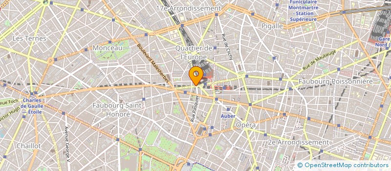 localisation de l'entreprise SYND COPR DU 57 RUE RODIER 75009 PARIS R  PARIS