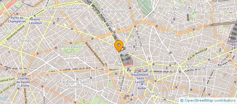 localisation de l'entreprise SYND.COPR. DU 58 RUE DE ROME    75008 PA  PARIS