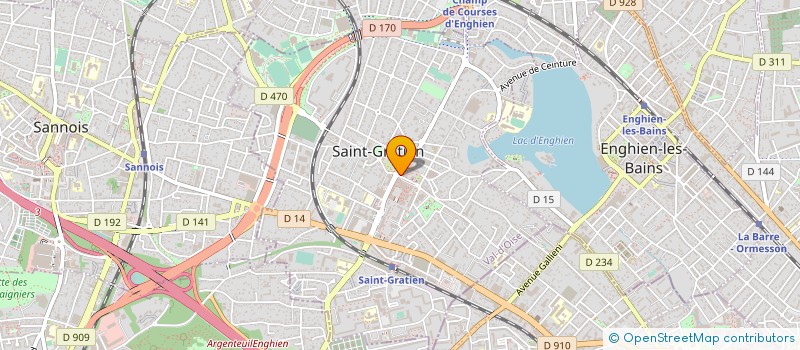 localisation de l'entreprise SYND.COPR. DU 59 AVE DE PARIS 95 SOISY S  SAINT-GRATIEN