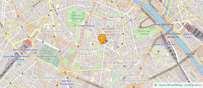 localisation de l'entreprise SYND.COPR. DU 59 RUE C BERNARD  75005 PA  PARIS