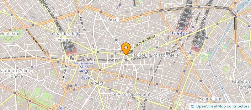 localisation de l'entreprise SYND COPR DU 59 RUE DE ROCHECHOUART 7500  PARIS