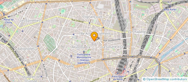 localisation de l'entreprise SYND COPR DU 6 6 BIS RUE        NICOLLET  PARIS