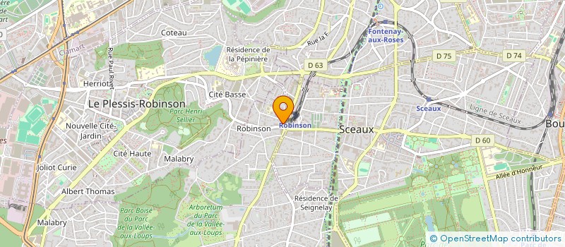 localisation de l'entreprise SYND.COPR. DU 6 8 AV DE ROBINSON 92 CHAT  CHATENAY-MALABRY