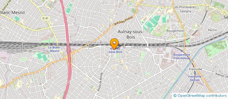 localisation de l'entreprise SYND.COPR. DU 6 B BD GALLIENI 93 AULNAY à AULNAY-SOUS-BOIS