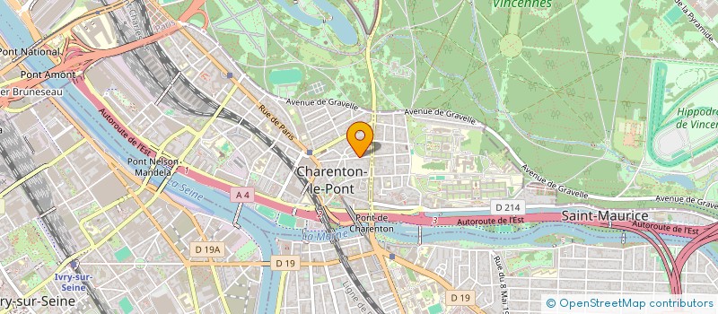 localisation de l'entreprise SYND.COPR. DU 6 QUAI FERNAND SAGUET 9 à CHARENTON-LE-PONT