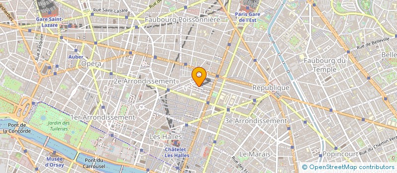 localisation de l'entreprise SYND COPR DU 6 RUE D'ALEXANDRIE  PARIS