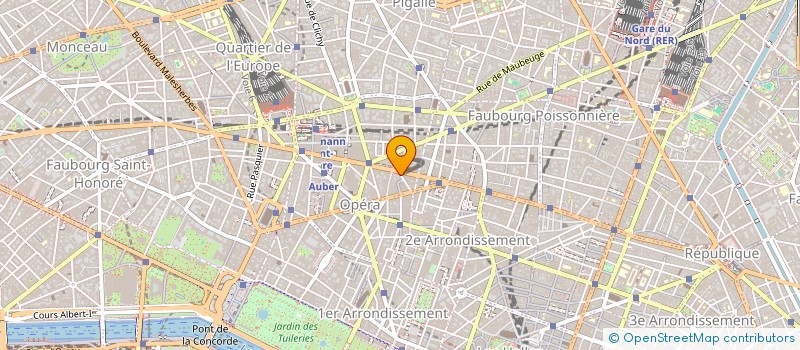 localisation de l'entreprise SYND COPR DU 6 RUE D ORCHAMPT   75018 PA  PARIS