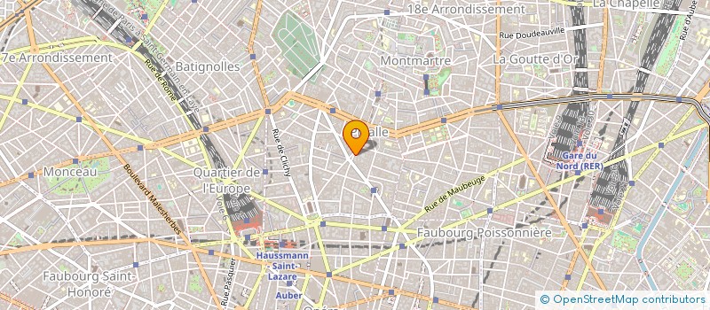 localisation de l'entreprise SYND.COPR. DU 6 RUE DE THANN    75017 PA  PARIS