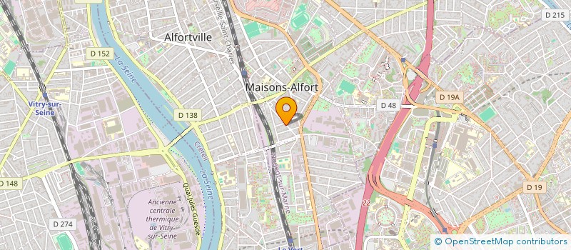 localisation de l'entreprise SYND.COPR. DU 6 RUE DELAPORT 94 MAISONS à MAISONS-ALFORT