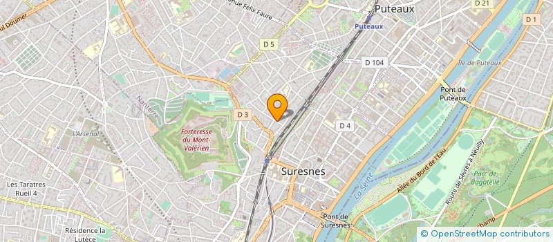 localisation de l'entreprise SYND.COPR. DU 6 RUE DES BARTOUX 92 SURES à SURESNES
